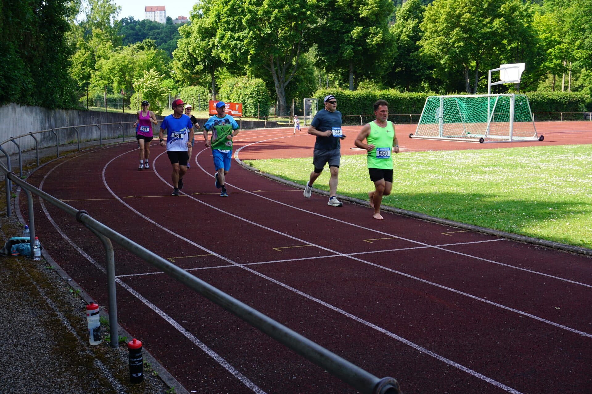 Stundenlauf im Stadion Riedenburg
